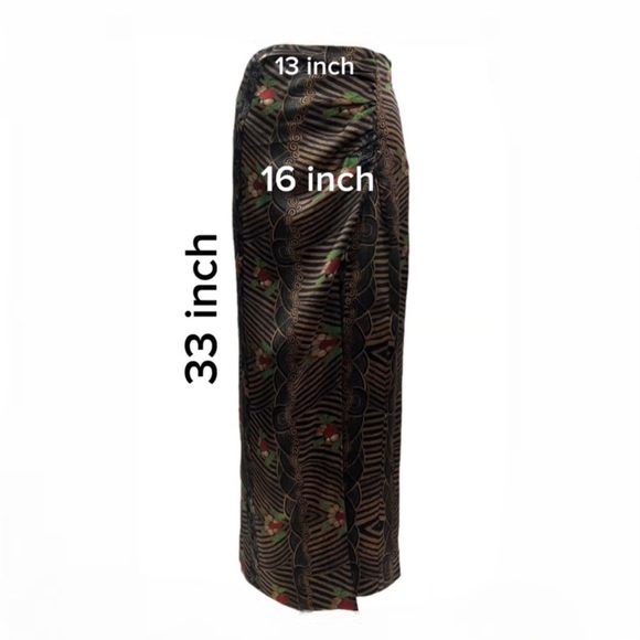 Etro 100% silk midi skirt XS-S - Picture 7 of 8